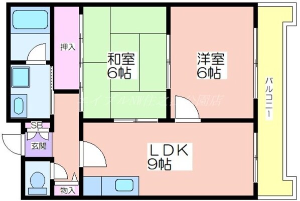 ルミエール住吉の物件間取画像